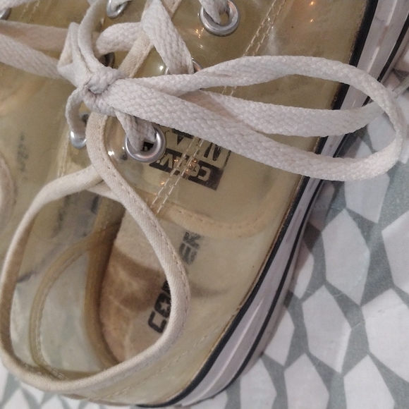 Converse plastic see thru shoes - Picture 3 of 7